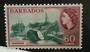 BARBADOS 1953 Elizabeth 2nd Definitive 60c Blue-Green and Brown-Purple. Very lightly hinged. Barely visible. - 73052 - LHM