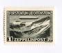 LIECHENSTEIN 1931 Graf Zeppelin over the Alps 1fr Blackish Green. - 73799 - LHM