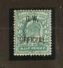 GREAT BRITAIN 1902 Edward 7th Office of Works ½d Blue-Green. Fine copy. - 74481 - LHM