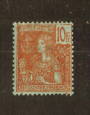 INDO-CHINA 1904 Definitive 10fr Red on green. Light hinge remains. Very attractive. - 74506 - Mint