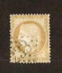 FRANCE 1871 Definitive Gros Chiffres 15c Bistre. Yvert (1996 edn) 55. - 74516 - VFU