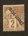 DIEGO-SUAREZ 1892 Definitive Overprinted 2c Brown on buff. - 74546 - LHM