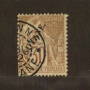 FRENCH GUIANA 1892 Overprint 30c Cinnamon on drab. - 74555 - VFU