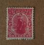 NEW ZEALAND 1925 1d Dominion on Art Paper with imitation watermark. Blurred Frame Flaw. - 74637 - Mint
