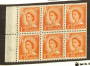 NEW ZEALAND 1954 Elizabeth 2nd 1d Orange Booklet Pane with inverted watermark. - 74743 - LHM