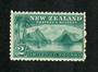 NEW ZEALAND 1898 Pictorial 2/- Milford Sound. First Local Issue on Unwatermarked Paper. Perf 11. Very lightly hinged. - 75014 -