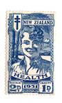 NEW ZEALAND 1931 Health Blue Boy. - 75083 - UHM
