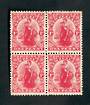 NEW ZEALAND 1909 1d Dominion. Block of 4. - 75111 - UHM