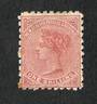 NEW ZEALAND 1882 Victoria 1st Second Sideface 1/- Red-Brown with advert 3rd setting in Red. Use the Best Soap Sunlight. - 75112