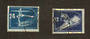 EAST GERMANY 1950 Winter Sports. Set of 2. - 76023 - FU