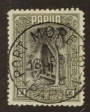 PAPUA 1916 Stamp Duty 1d Black and Red. - 76159 - VFU