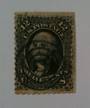 USA 1867 Definitive 12c Black. Grill 9 x 13mm. Nice concentric circles cork cancel. - 76798 - FU