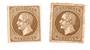HANOVER 1859 Definitive 3gr Deep Brown. Toned. Therefore MNG. From the collection of H Pies-Lintz. Also a copy of the 3gr Brown