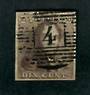 BELGIUM 1849 Definitive 10c Brown. Full margins. - 77878 - VFU