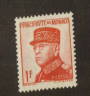 MONACO 1938 Definitive 1fr Scarlet. - 78931