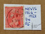 NEW ZEALAND Postmark Dunedin NEVIS. A Class cancel on 1d Admiral. - 79367 - Postmark