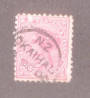 NEW ZEALAND Postmark Whangarei OKAIHAU. A Class cancel on 1d Second Sideface. Chisel flaw. - 79612 - Postmark