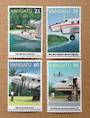 VANUATU 1994 50th Anniversary of the International Civil Aviation Organization. Set of 4. - 81370 - UHM