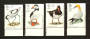 GREAT BRITAIN 1989 Centenary of the Royal Society for the Protection of Birds. Set of 4. - 88131 - UHM