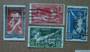 FRANCE 1924 Olympics. Set of 4. - 94880 - Used