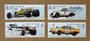 ISLE OF MAN 1988 Motor Sport. Set of 4. - 94903 - UHM