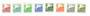 CHINA 1954 Definitives. Set of 8. - 9666 - UHM
